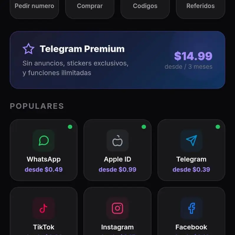 #️⃣Números Virtuales Bot📲's photo #1