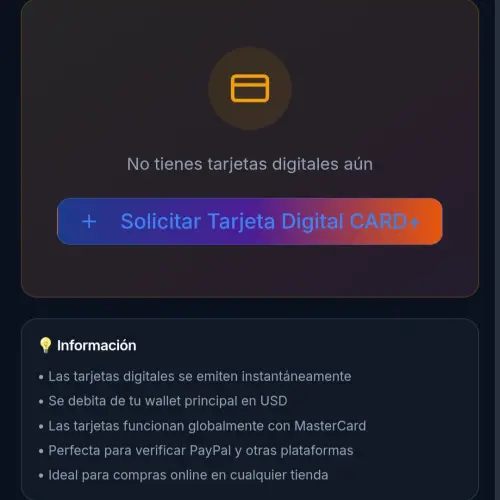 Tarjeta virtual y física CARD+ Finance's photo #6