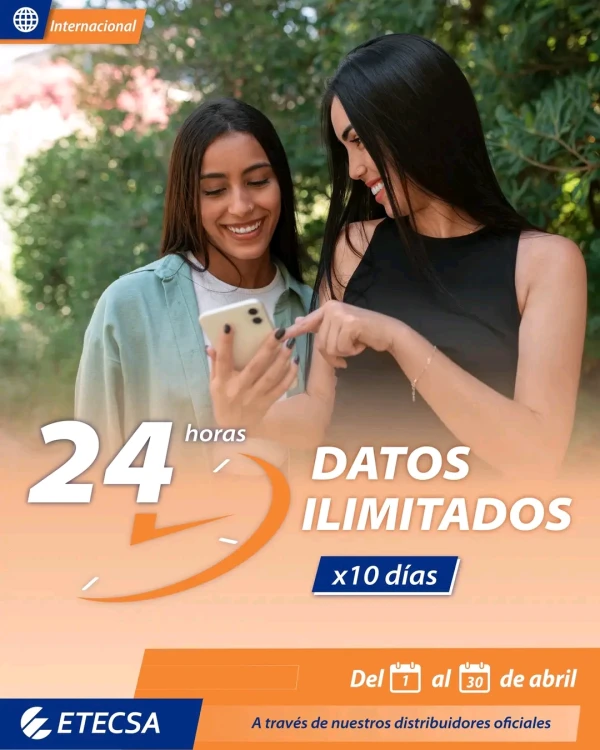 Recarga internacional de ETECSA1️⃣'s foto | Tienda Colosal |  BizneCubano